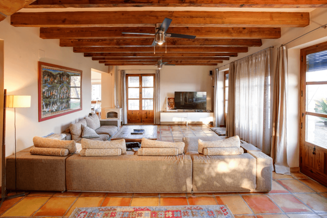 Prachtige finca te koop met uitzicht op zee en vallei in Moraira, Costa Blanca