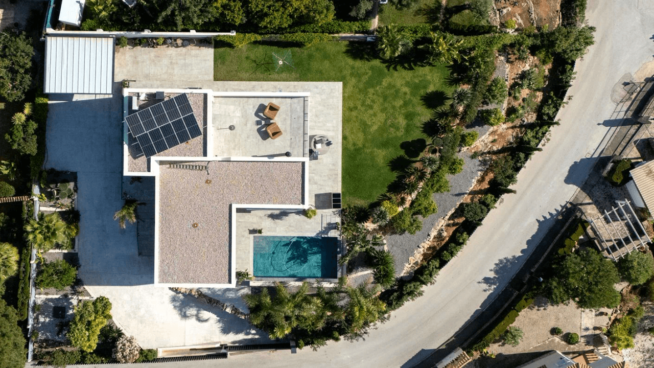 Contemporary design villa that offers exclusivity and sustainability for sale in La Sella Golf Resort, Pedreguer, Costa Blanca.