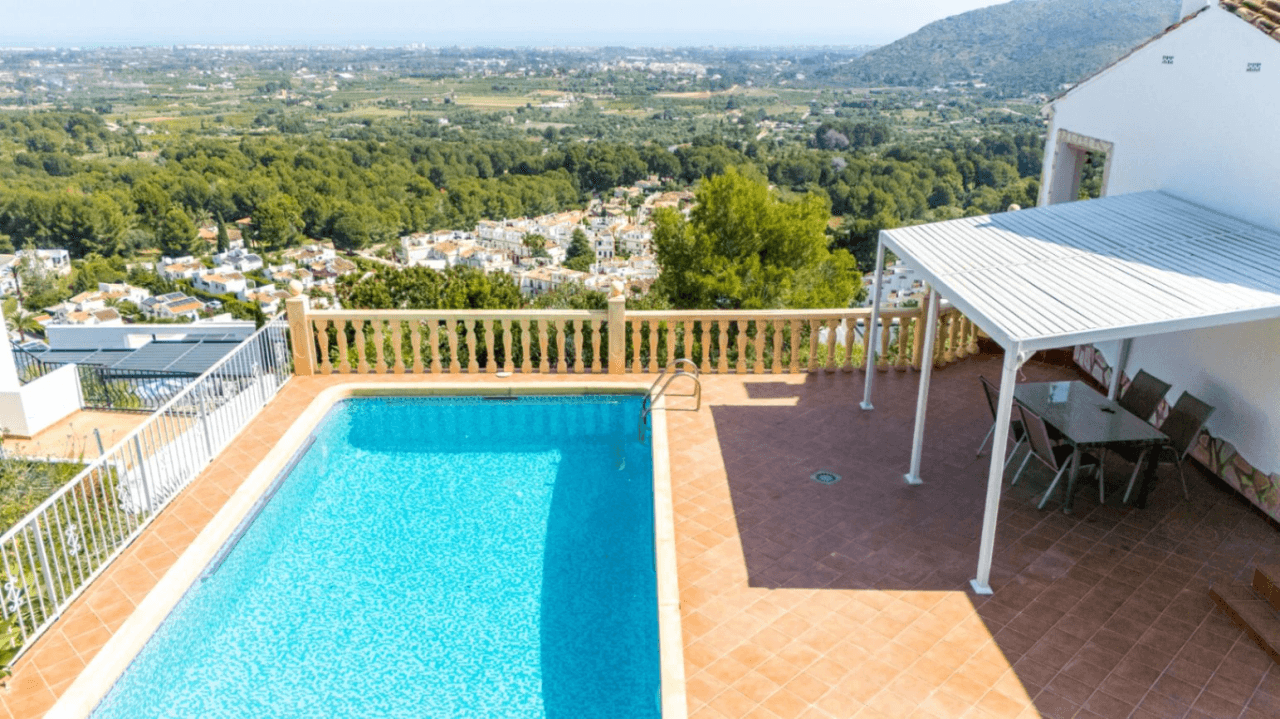 Villa with open sea views for sale in La Sella Golf Resort, Pedreguer, Costa Blanca