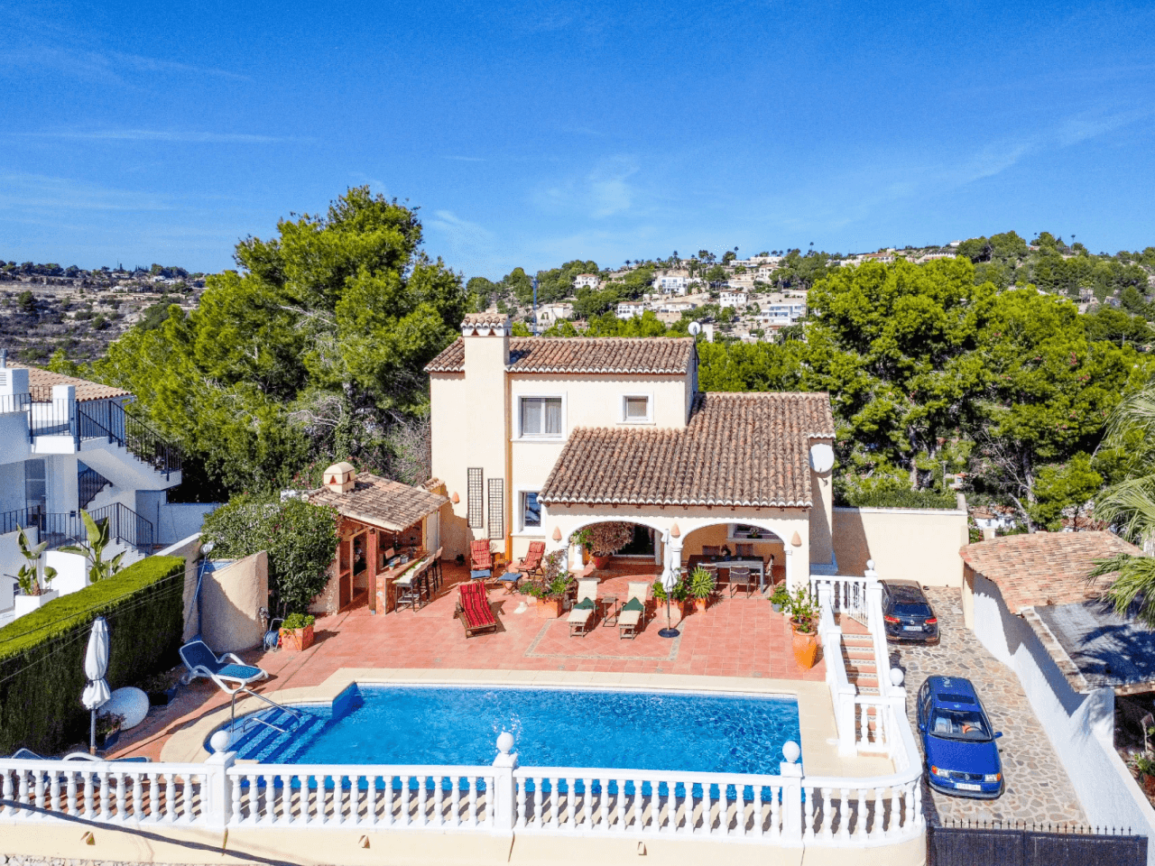 Benissa Villa met Zeezicht en Apart Gastenappartement