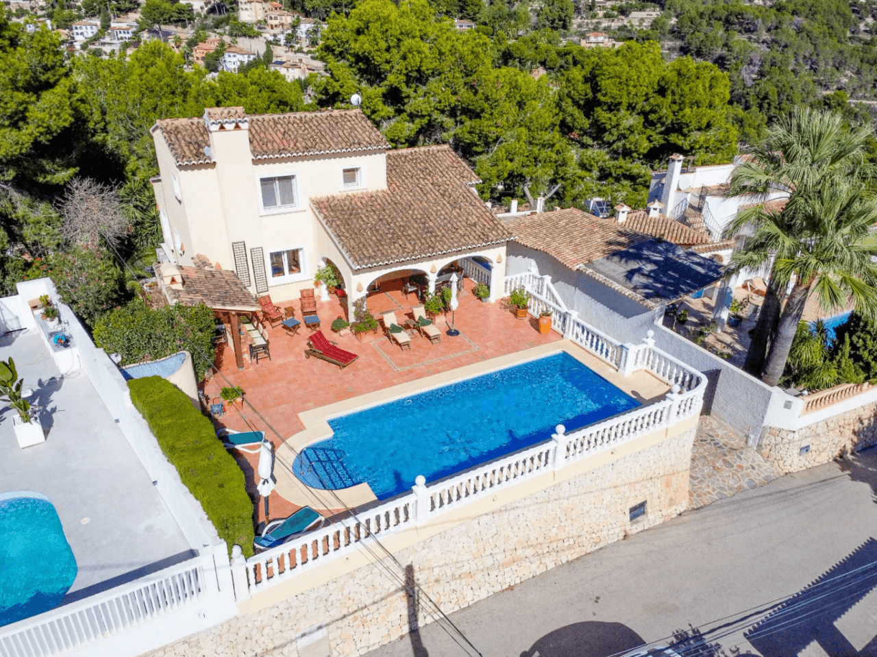 Benissa Villa met Zeezicht en Apart Gastenappartement