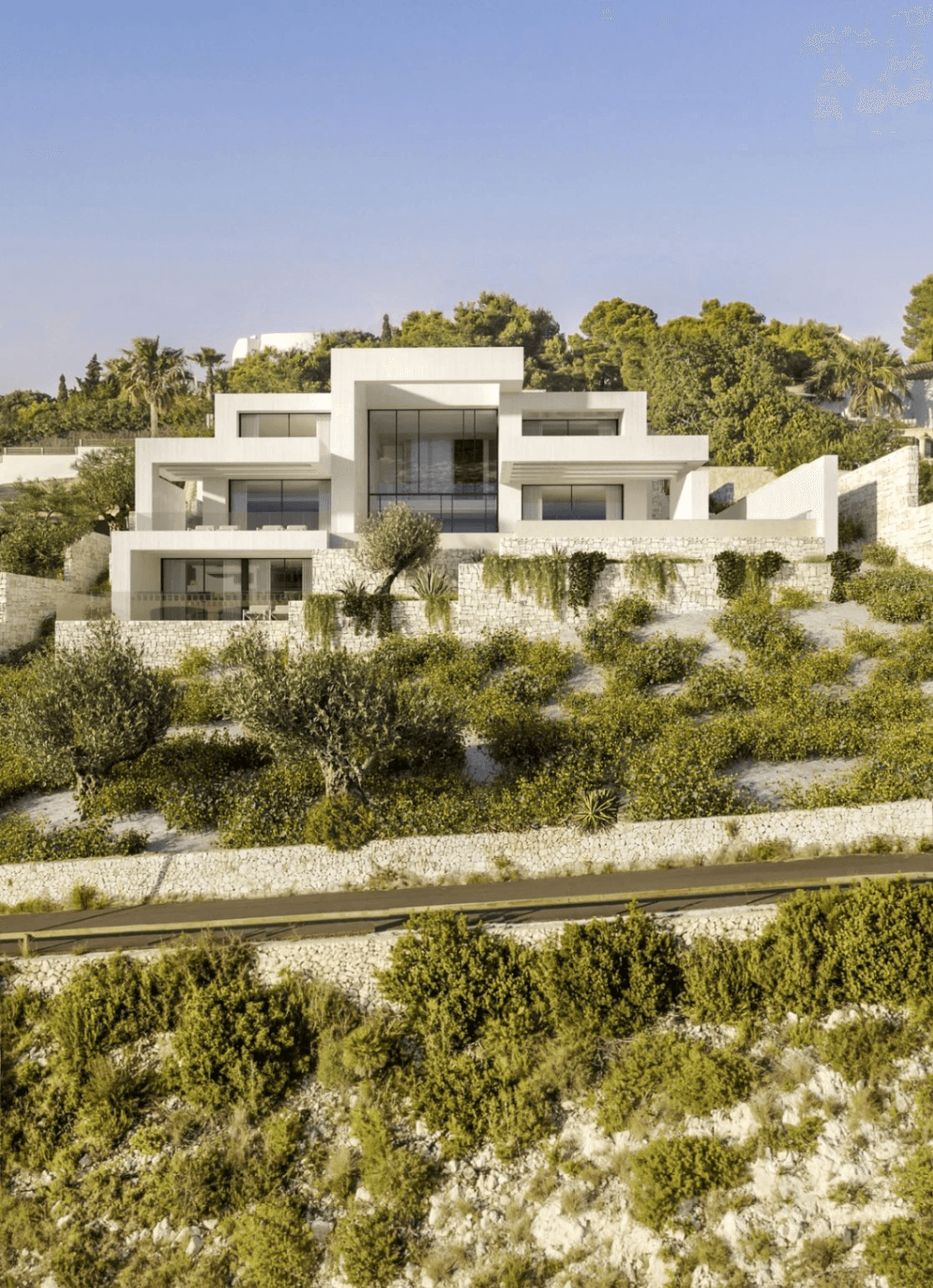 Lujosa villa con vistas panorámicas al mar en un entorno privilegiado de la cala Granadella se vende en Jávea, Costa Blanca