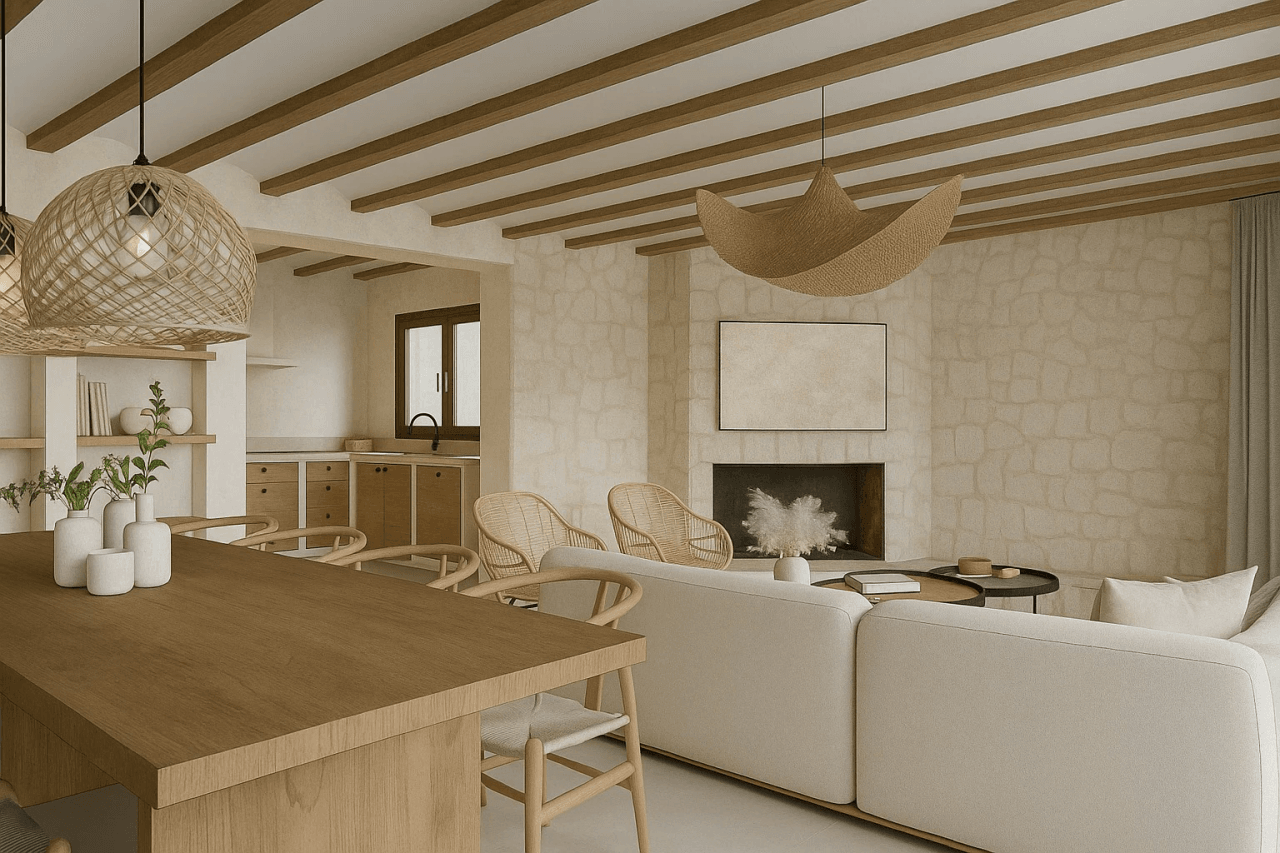 Villa  en venta en Costa Nova, Jávea, a 2 km de la playa y del centro.