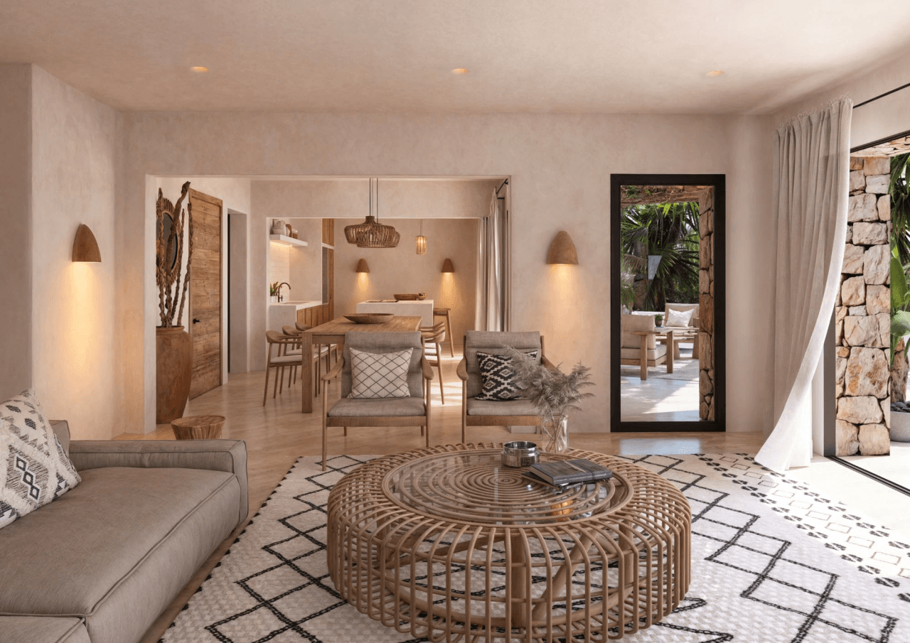 Exclusieve nieuwbouwvilla in Ibiza-stijl naast Ifach Golf Club – Benissa