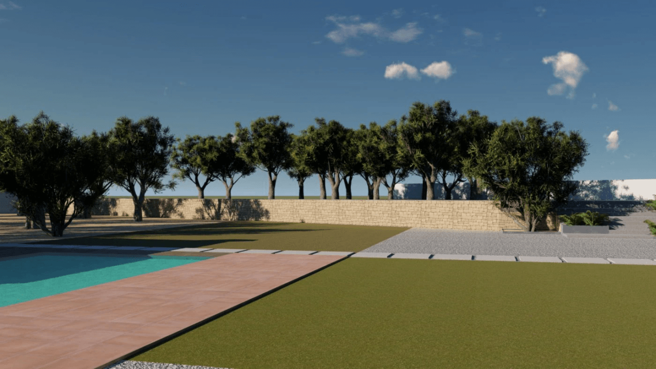 NIEUW TE BOUWEN FINCA OP EEN UNIEKE LOCATIE IN MORAIRA