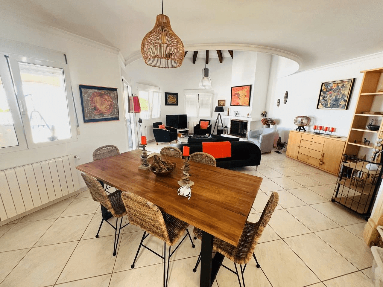 Charming Mediterranean villa on a single floor with spectacular views of La Sella Golf Resort, Pedreguer, Costa Blanca.