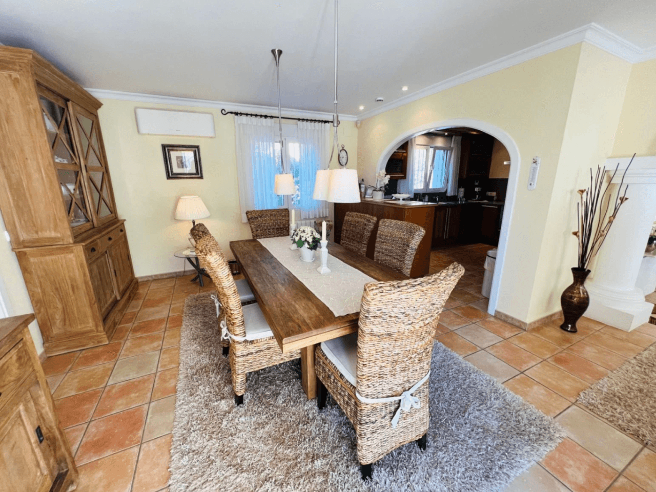Impressive villa with panoramic sea and Montgó views for sale in La Sella Golf Resort, Pedreguer, Costa Blanca.