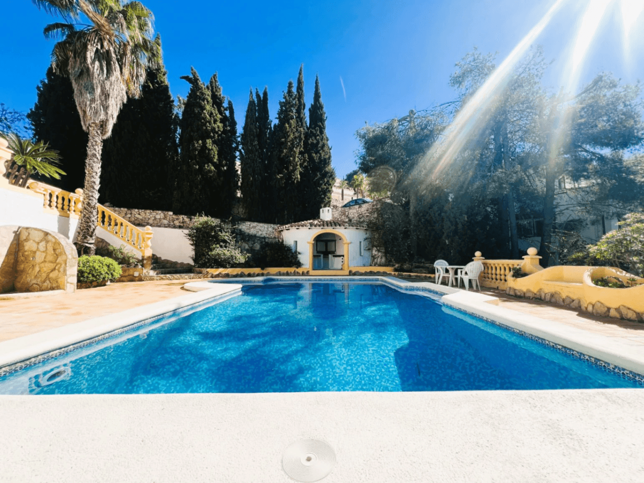 Sunny traditional villa in La Sella Golf Resort, Pedreguer, Costa Blanca