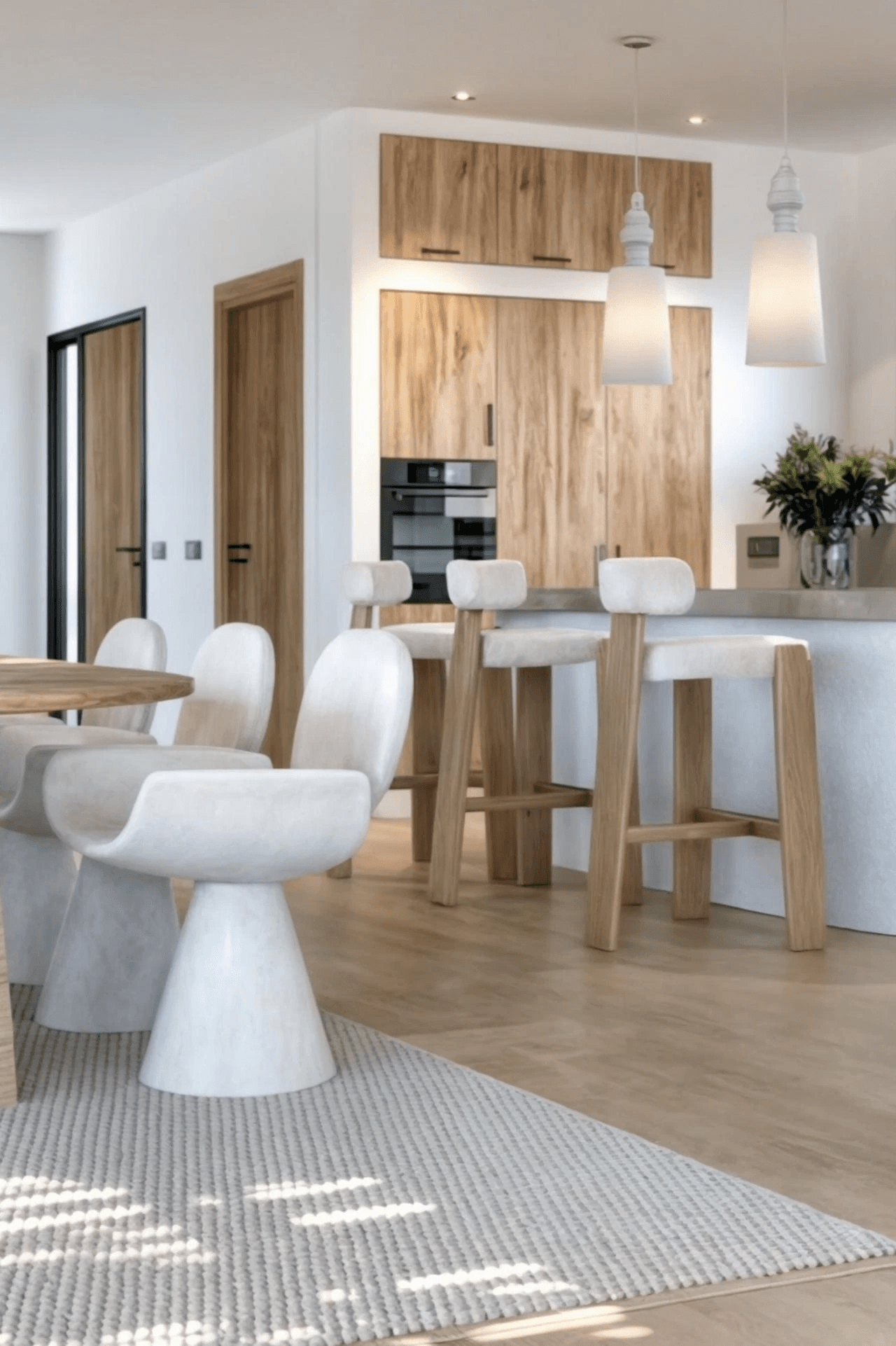 New build project modern villa with mediterranean touch for sale in Pedreguer, Costa Blanca