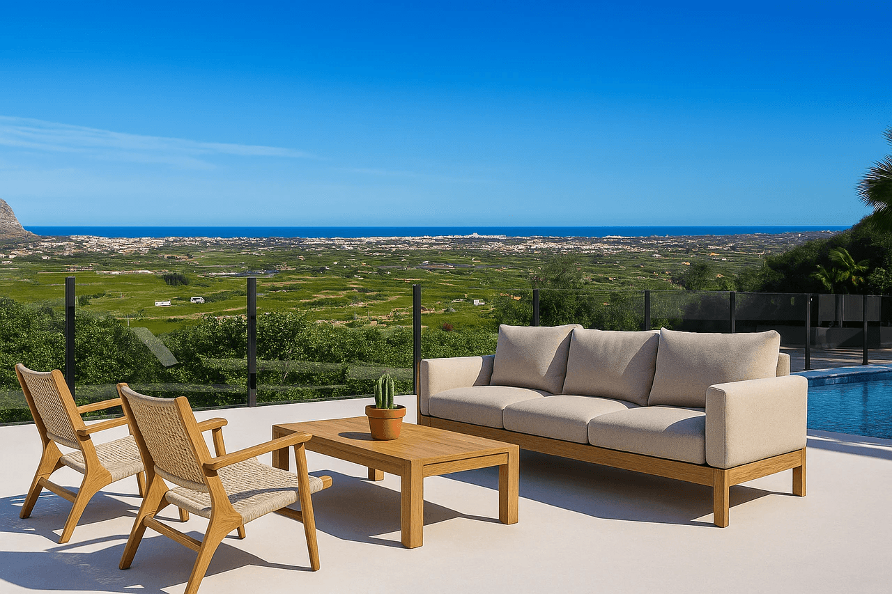 Fantastic modern new build villas for sale in Pedreguer, Costa Blanca.