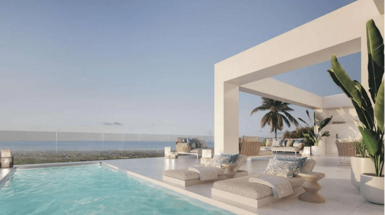 Magnificent newly built luxury villa with panoramic sea views for sale in La Sella Golf Resort, Pedreguer, Costa Blanca.