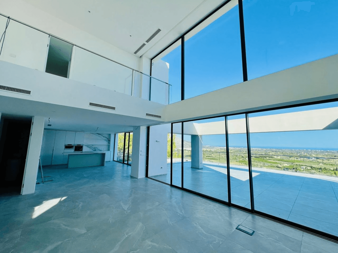 Magnificent newly built luxury villa with panoramic sea views for sale in La Sella Golf Resort, Pedreguer, Costa Blanca.