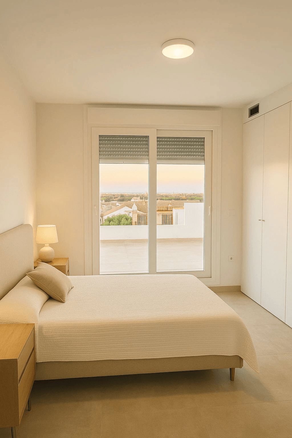 Fantastische, gemeubileerde penthouse te huur voor lange termijn in La Xara, Denia, Costa Blanca.