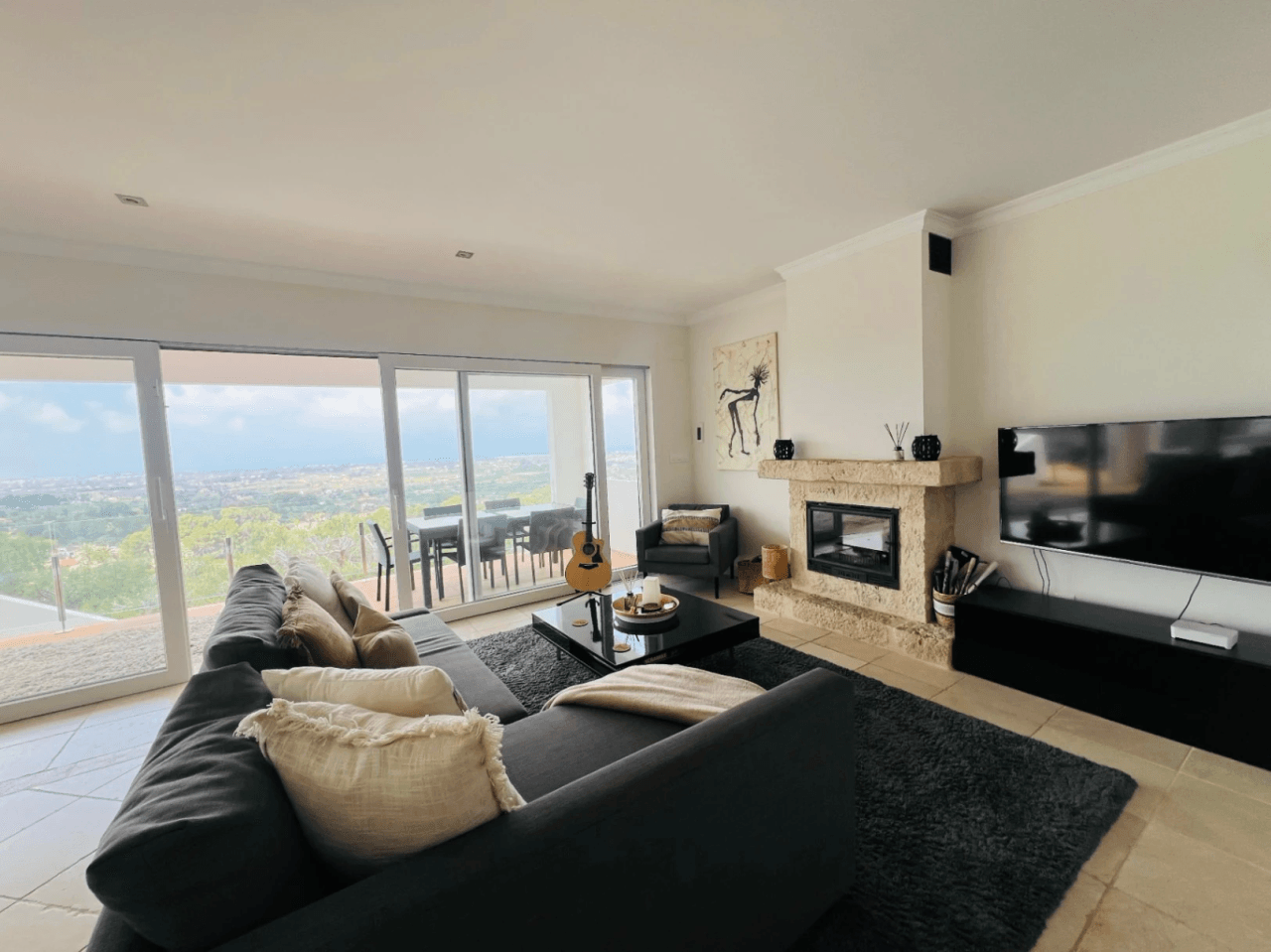 Modern villa with tourist license and sea view in La Sella Golf, Pedreguer, Costa Blanca.