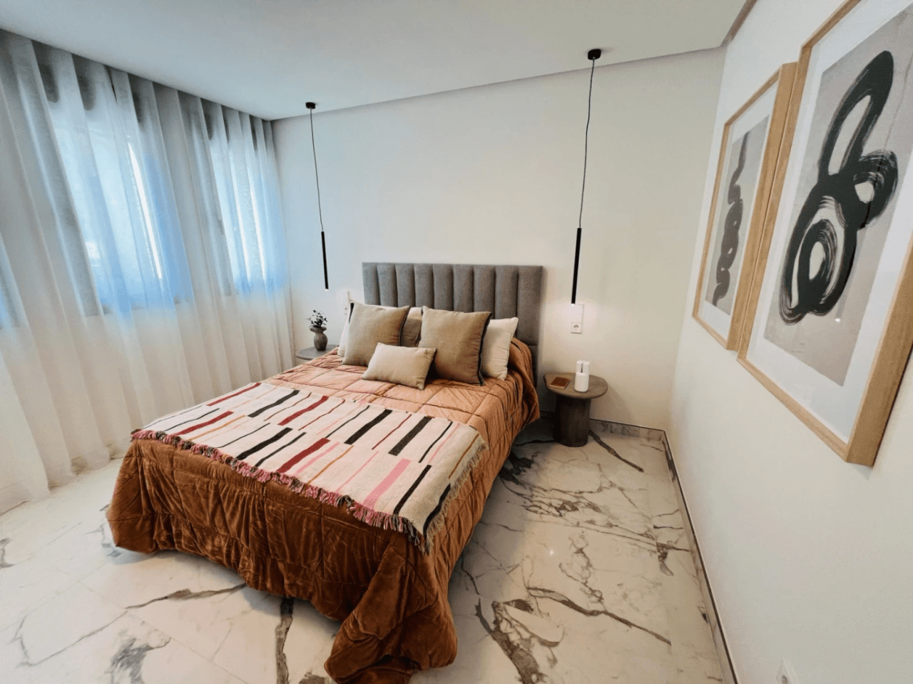Contemporary villas recently built within walking distance of all amenities are for sale in Denia, Costa Blanca.