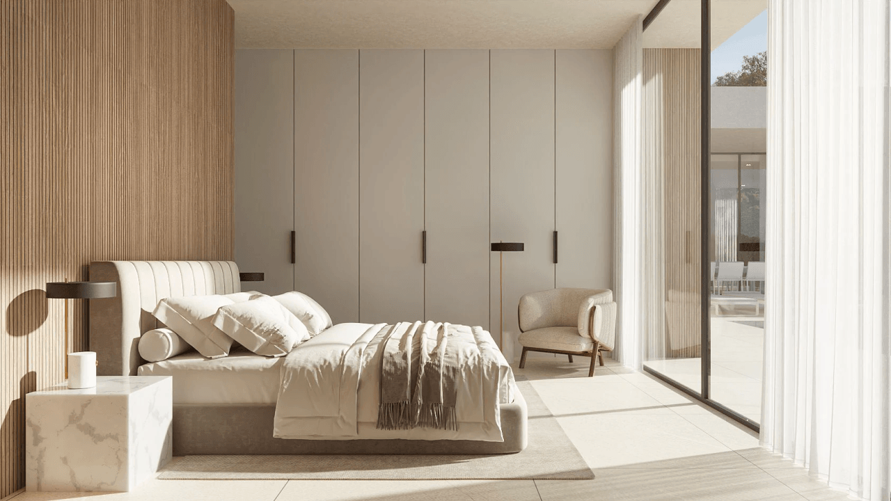 Villa luxueuse au design exclusif offrant modernité et Méditerranée à ses pieds, située à Moraira, Costa Blanca.