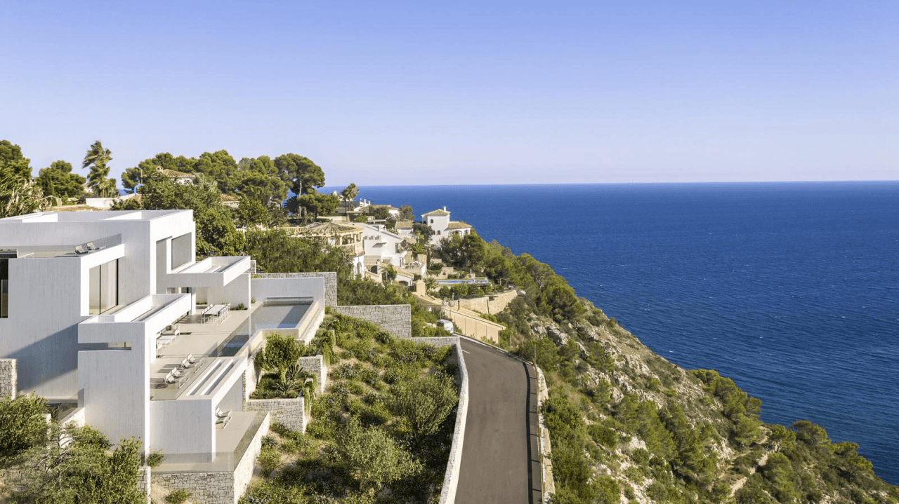 Luxuriöse Villa mit Panoramameerblick in einer privilegierten Lage der Cala Granadella zum Verkauf in Jávea, Costa Blanca.