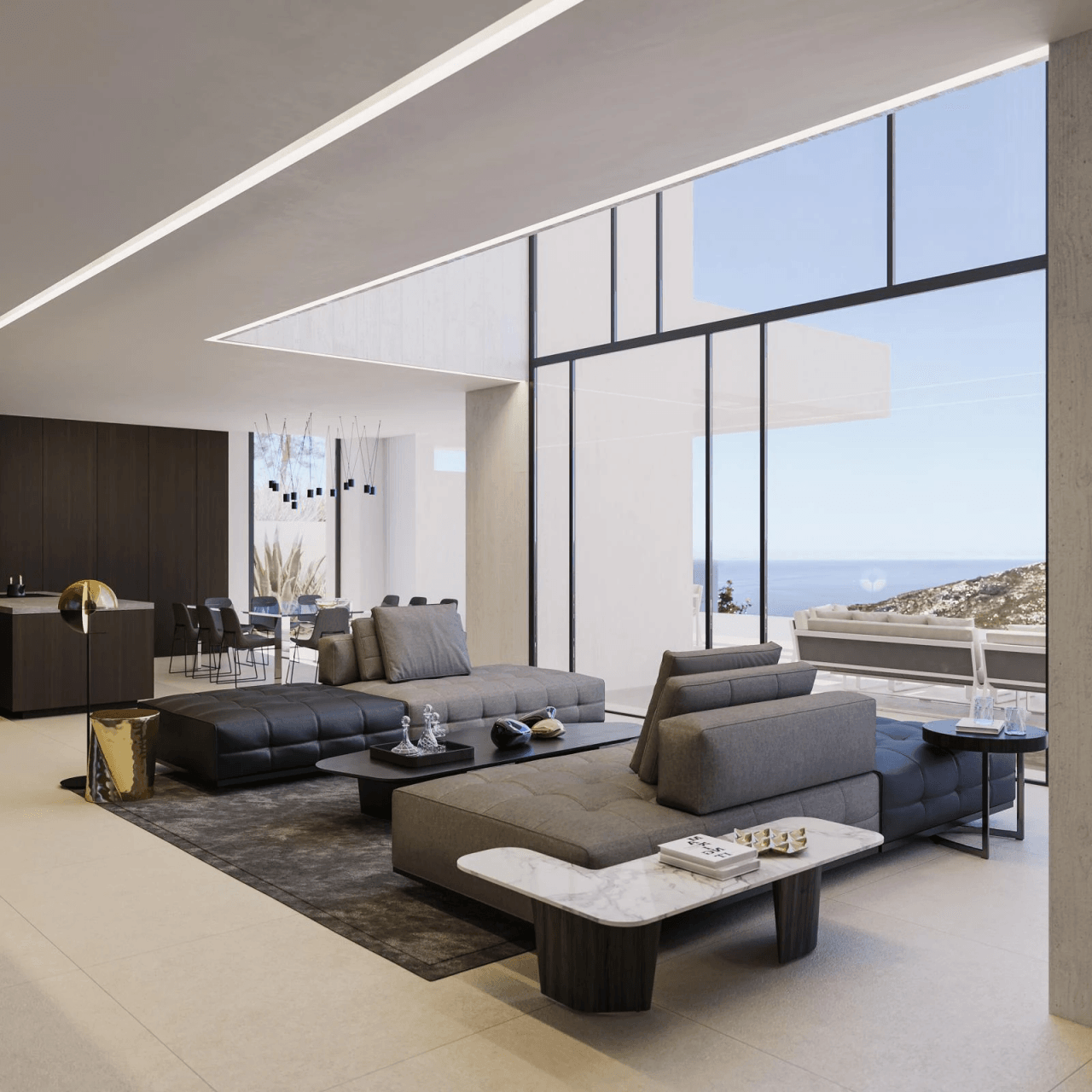Luxuriöse Villa mit Panoramameerblick in einer privilegierten Lage der Cala Granadella zum Verkauf in Jávea, Costa Blanca.