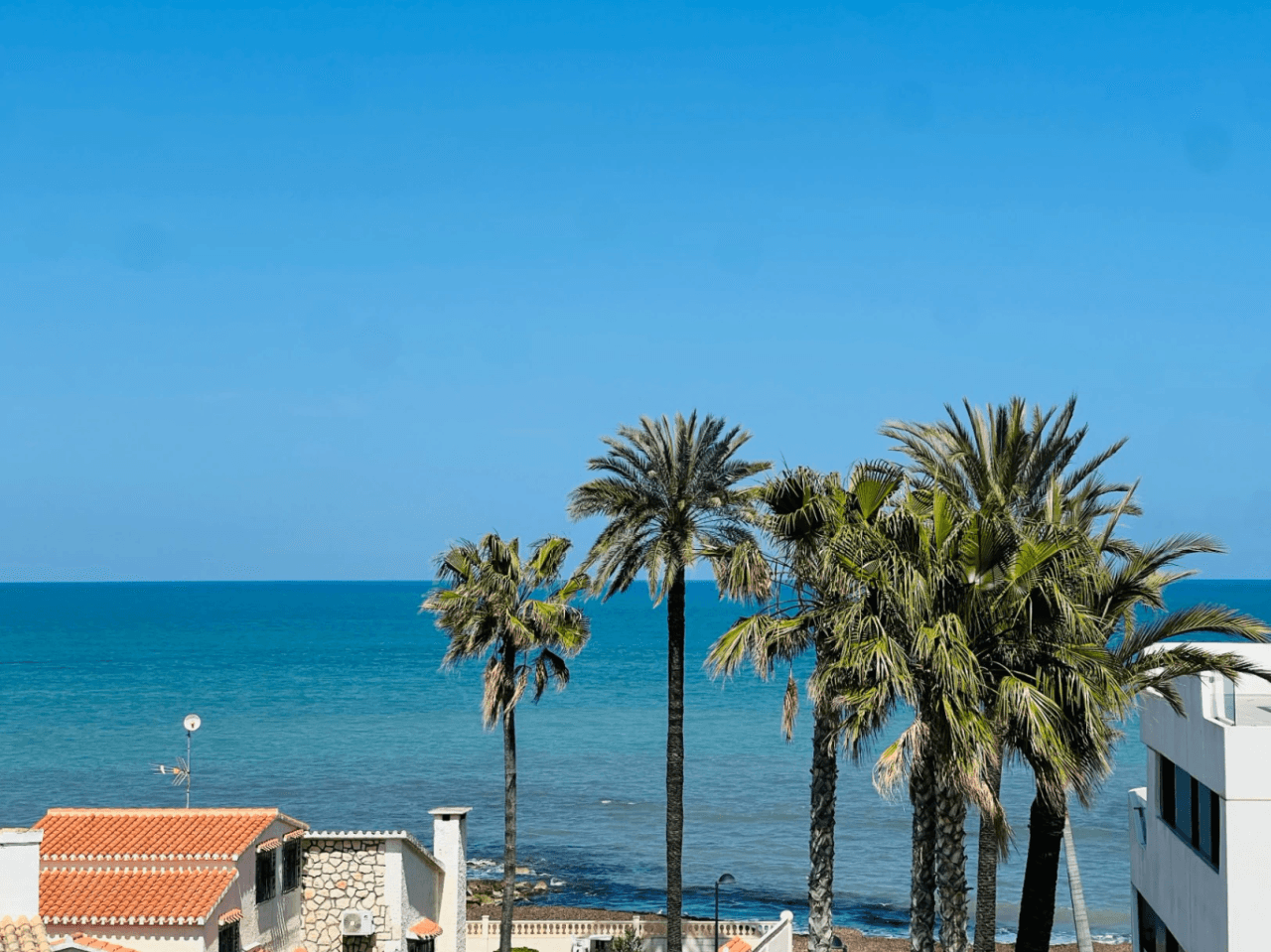 Mooi appartement op de beste locatie met uitzicht op zee in Denia, Costa Blanca.