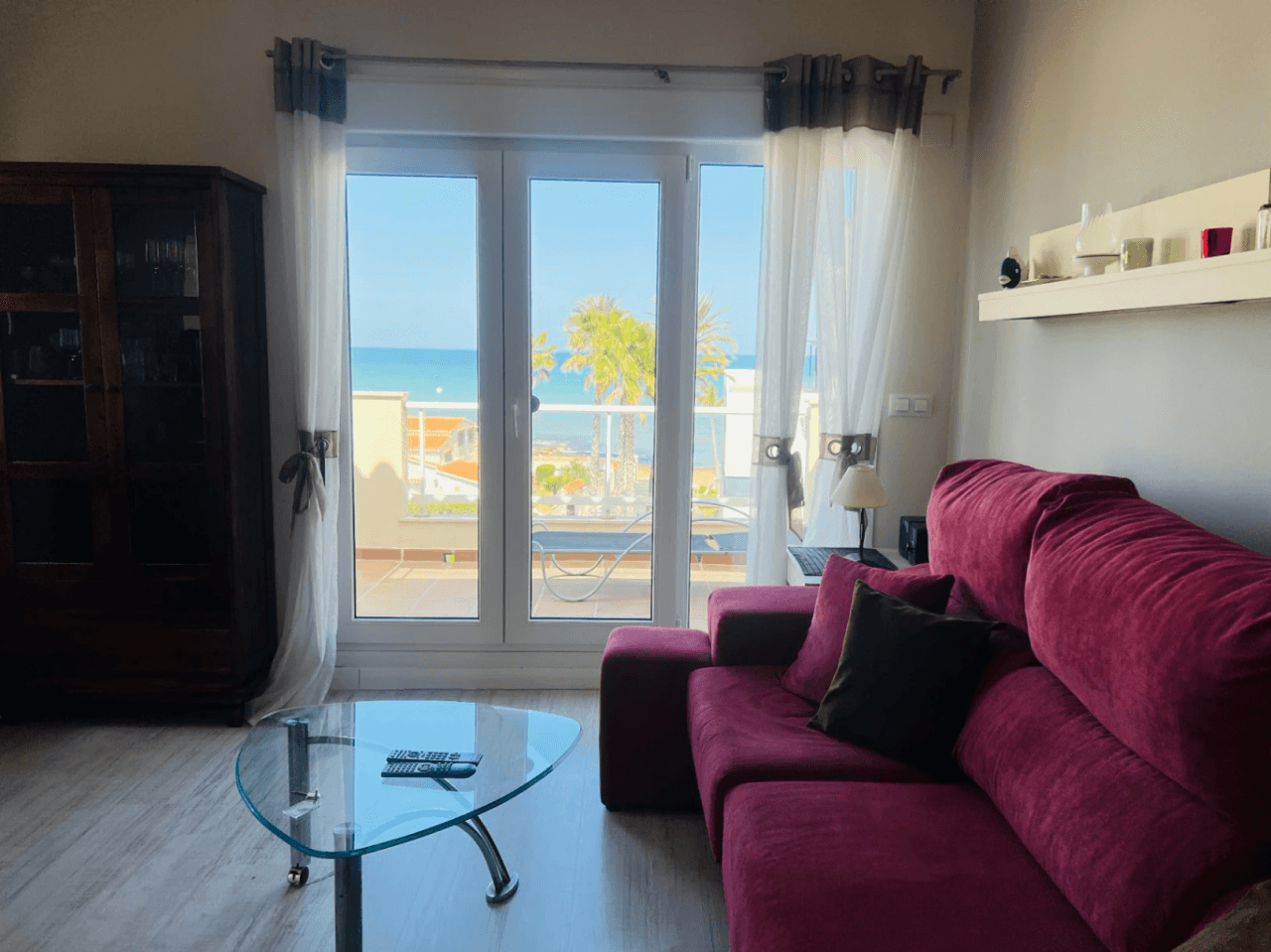 Mooi appartement op de beste locatie met uitzicht op zee in Denia, Costa Blanca.