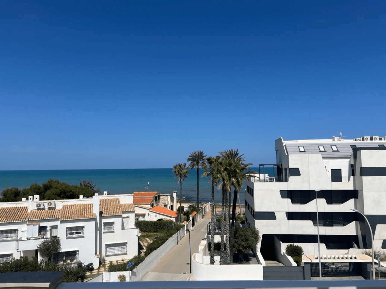 Mooi appartement op de beste locatie met uitzicht op zee in Denia, Costa Blanca.