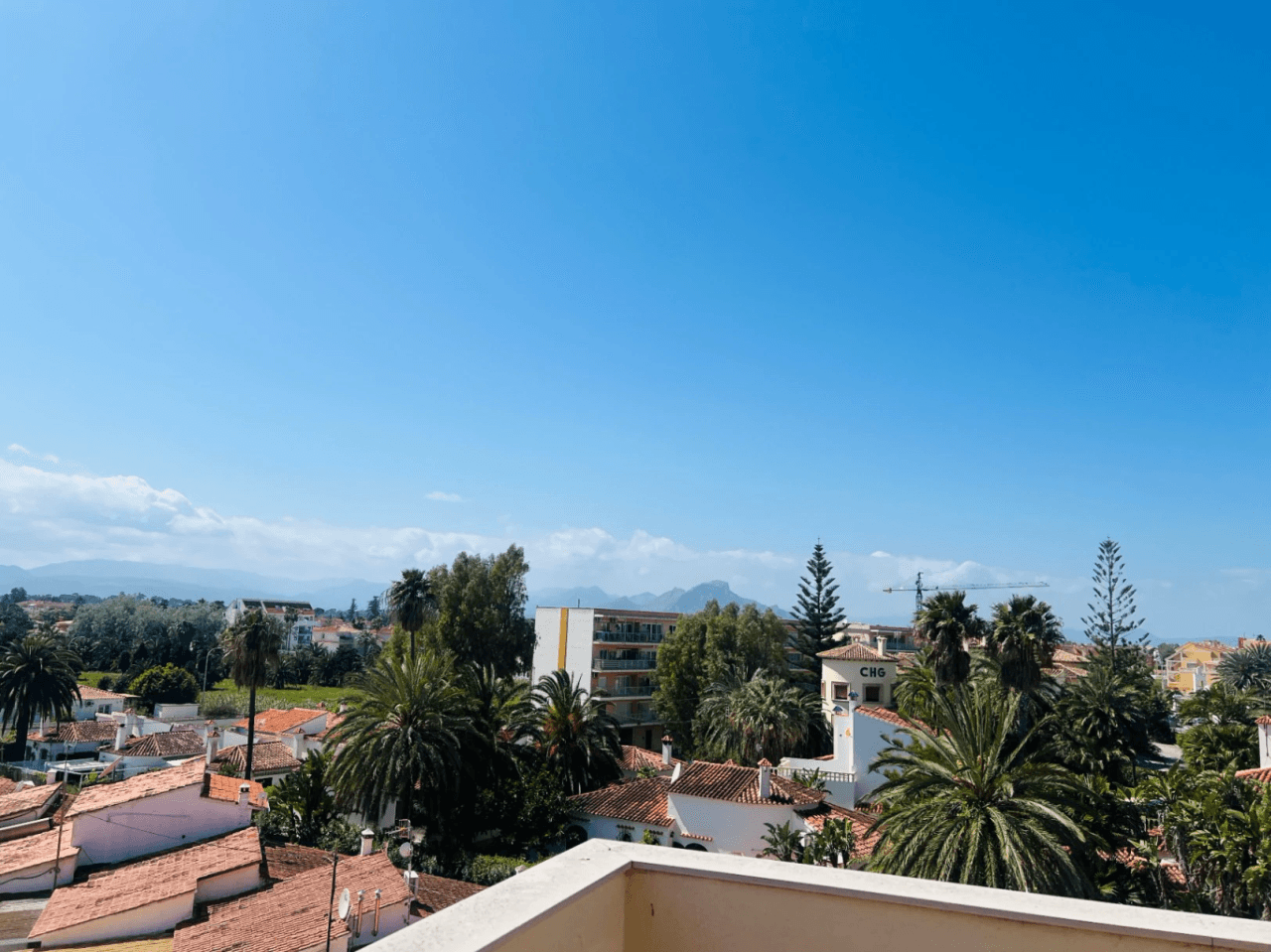 Mooi appartement op de beste locatie met uitzicht op zee in Denia, Costa Blanca.