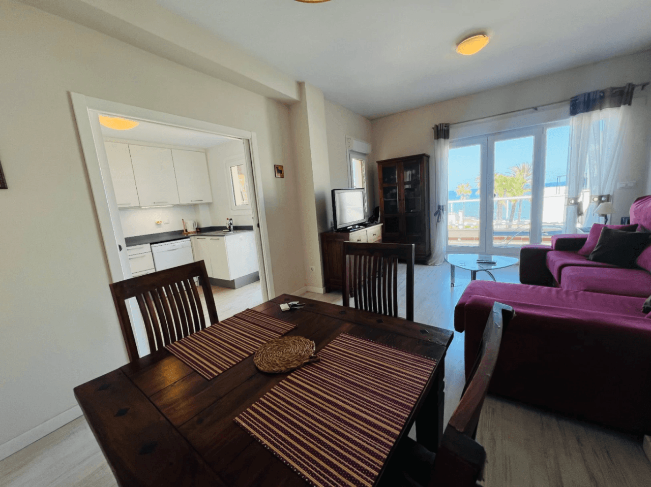 Mooi appartement op de beste locatie met uitzicht op zee in Denia, Costa Blanca.