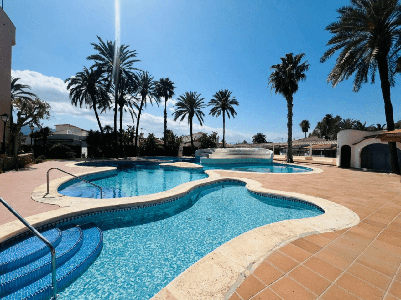 Mooi appartement op de beste locatie met uitzicht op zee in Denia, Costa Blanca.