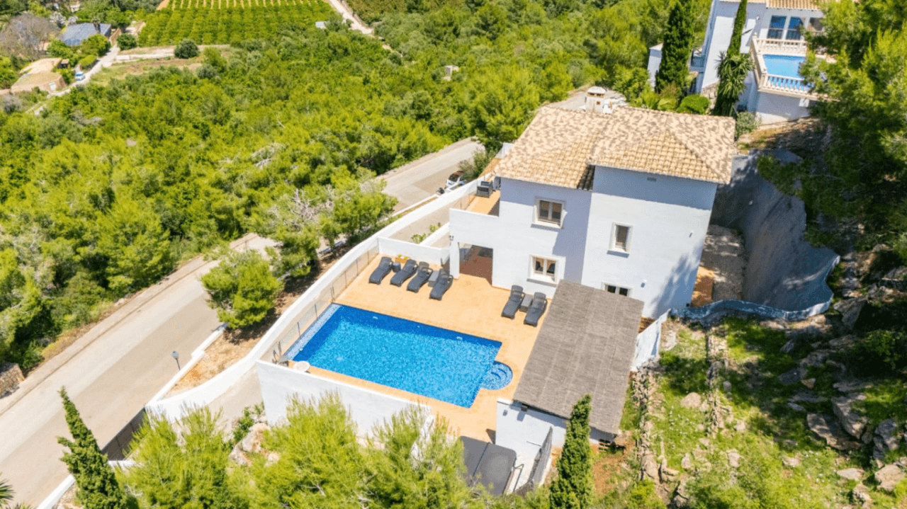 Villa moderne avec licence touristique et vue sur la mer à La Sella Golf, Pedreguer, Costa Blanca
