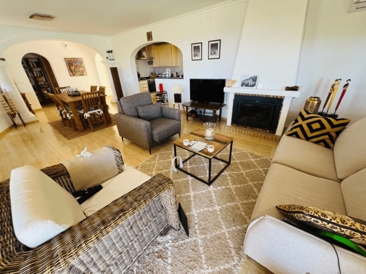 Stunning Villa with Panoramic Sea and Mountain Views for sale in La Sella Golf Resort, Pedreguer, Costa Blanca