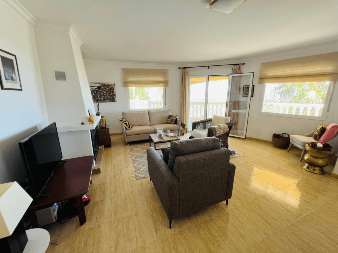Stunning Villa with Panoramic Sea and Mountain Views for sale in La Sella Golf Resort, Pedreguer, Costa Blanca