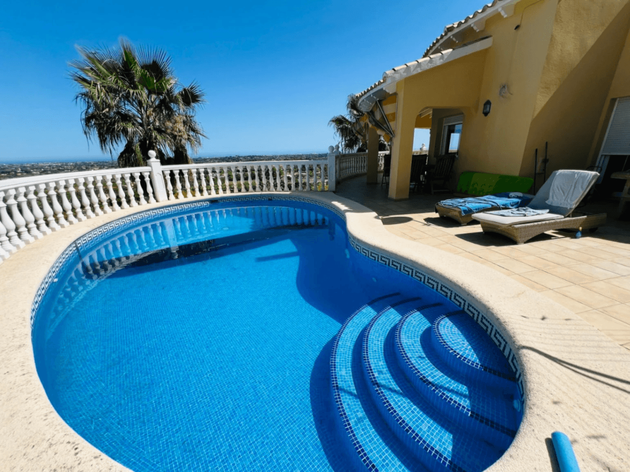 Stunning Villa with Panoramic Sea and Mountain Views for sale in La Sella Golf Resort, Pedreguer, Costa Blanca